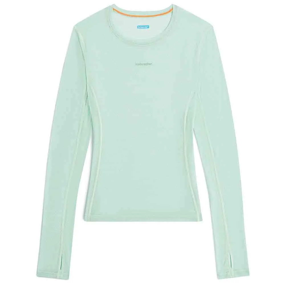 Купить Icebreaker 0a577k0a2/xs Базовый слой с длинным рукавом Merino Blend 75 Cool-Lite™ Featherlight™ Crewe Mint 30x25x2 7ft.ru в интернет магазине Семь Футов