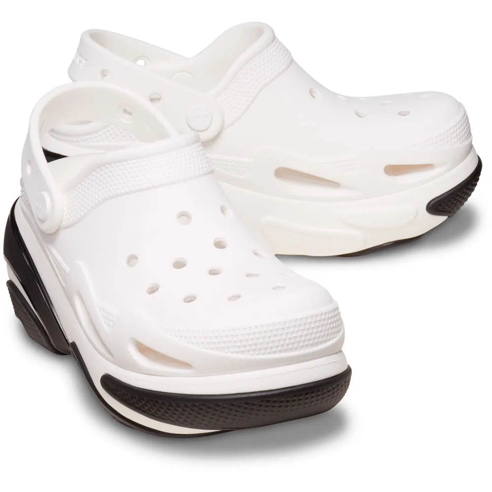 Купить Crocs 210061-100b-m8/w10 Деревянные башмаки Bubble Crush White_100B 35x25x15 EU 41 7ft.ru в интернет магазине Семь Футов