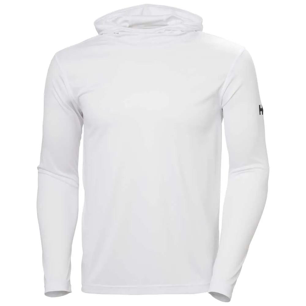 Купить Helly hansen 48262_001-xl Футболка с длинным рукавом Tech hoodie White 30x25x2 7ft.ru в интернет магазине Семь Футов
