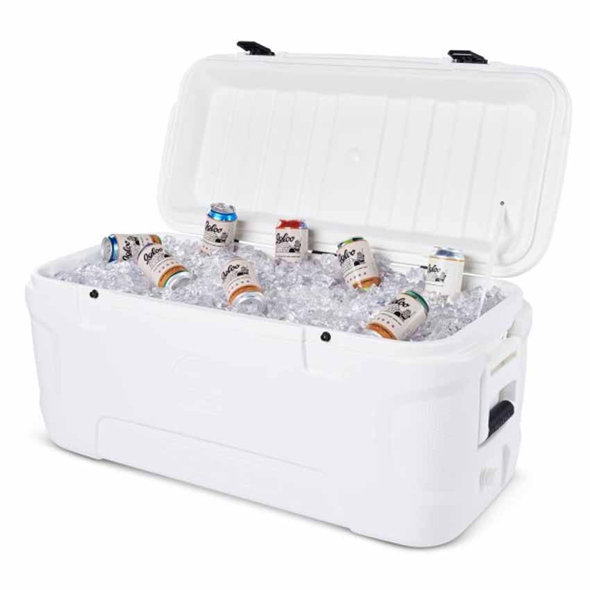 Купить Igloo coolers 60249 Marine Contour 120 113L Жесткий портативный кулер  White 96 x 42 x 47 cm 7ft.ru в интернет магазине Семь Футов