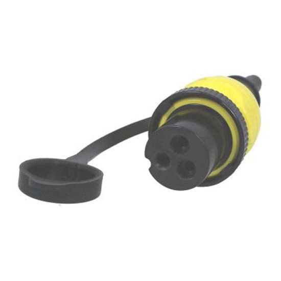 Купить Ratio electric 608750 16A Женский удлинитель  Yellow / Black 2.5 mm2 7ft.ru в интернет магазине Семь Футов