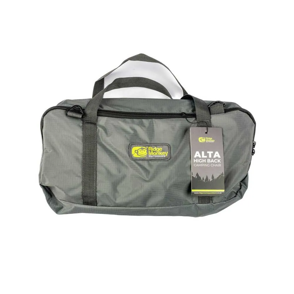 Купить Ridgemonkey out103-jet стул Alta High Dark Grey 40x20x20 81-110 x 65 x 94 cm 7ft.ru в интернет магазине Семь Футов