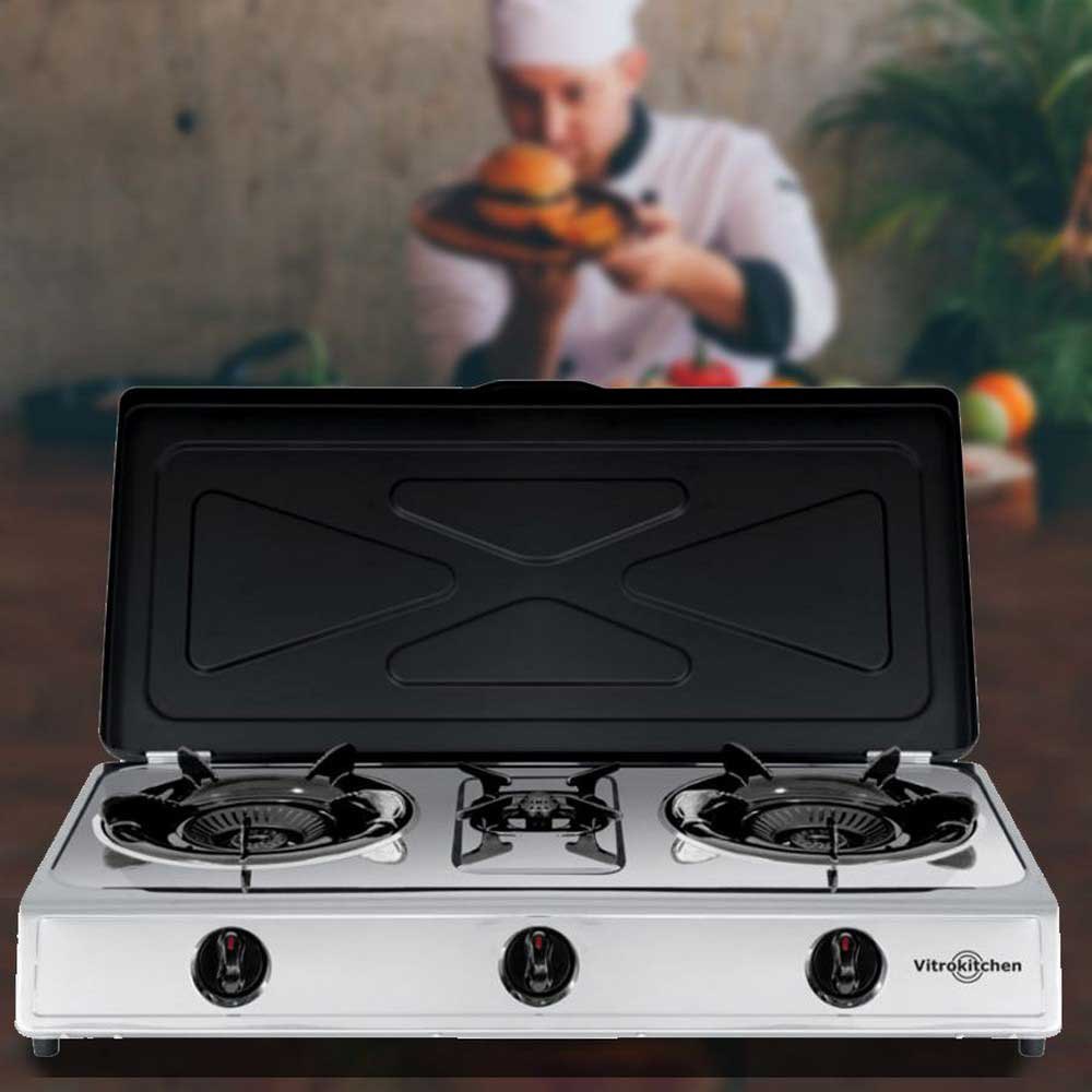 Купить Vitrokitchen 360IB Печь Gas 3 Печь Белая  White / Black 7ft.ru в интернет магазине Семь Футов