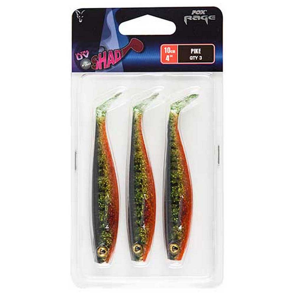 Купить Fox rage NPS063 Pro Shad Мягкая приманка 140 mm 2 единицы измерения UV Bright Perch 7ft.ru в интернет магазине Семь Футов