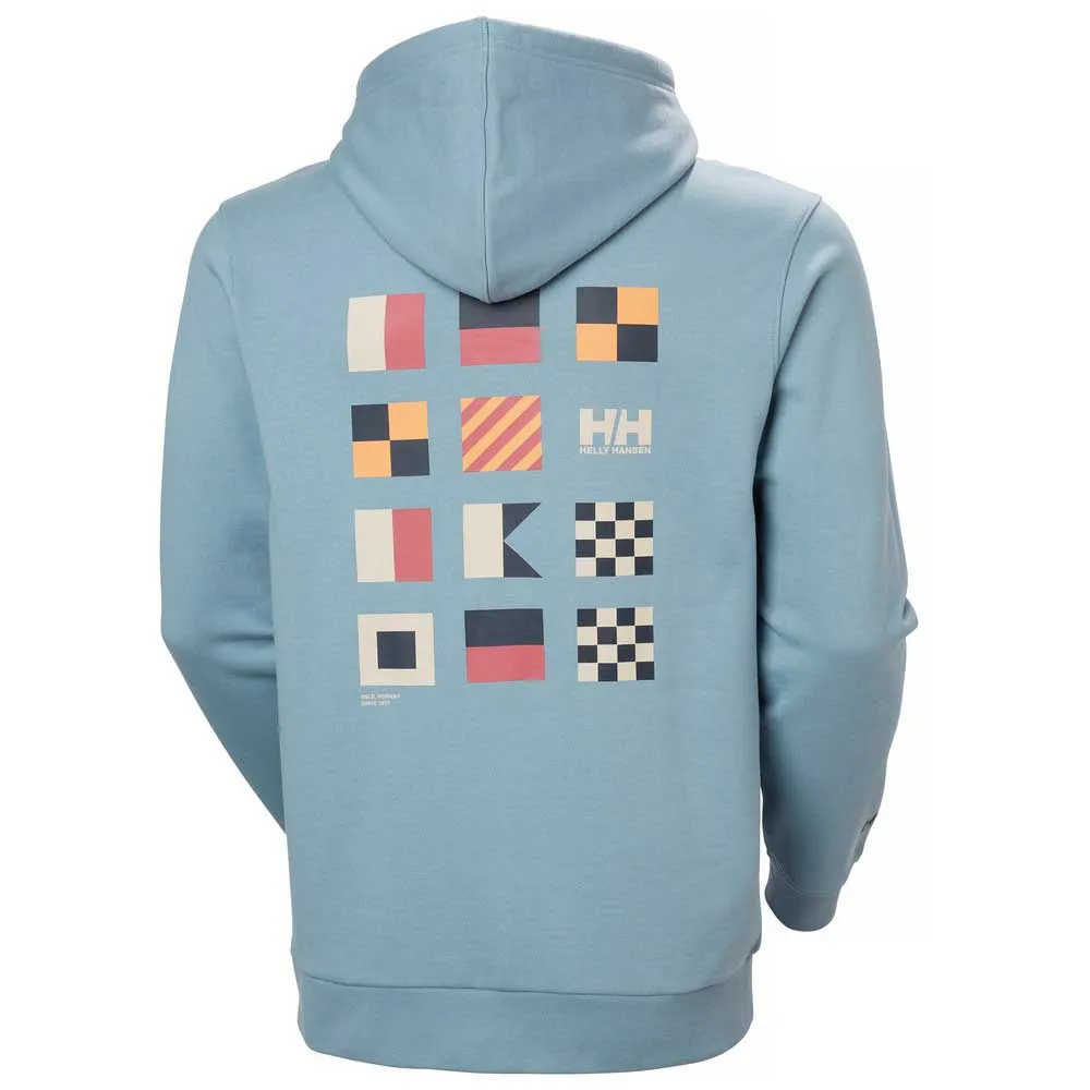 Купить Helly hansen 54546-561-l Толстовка с капюшоном Shoreline Windy Blue 40x30x12 7ft.ru в интернет магазине Семь Футов