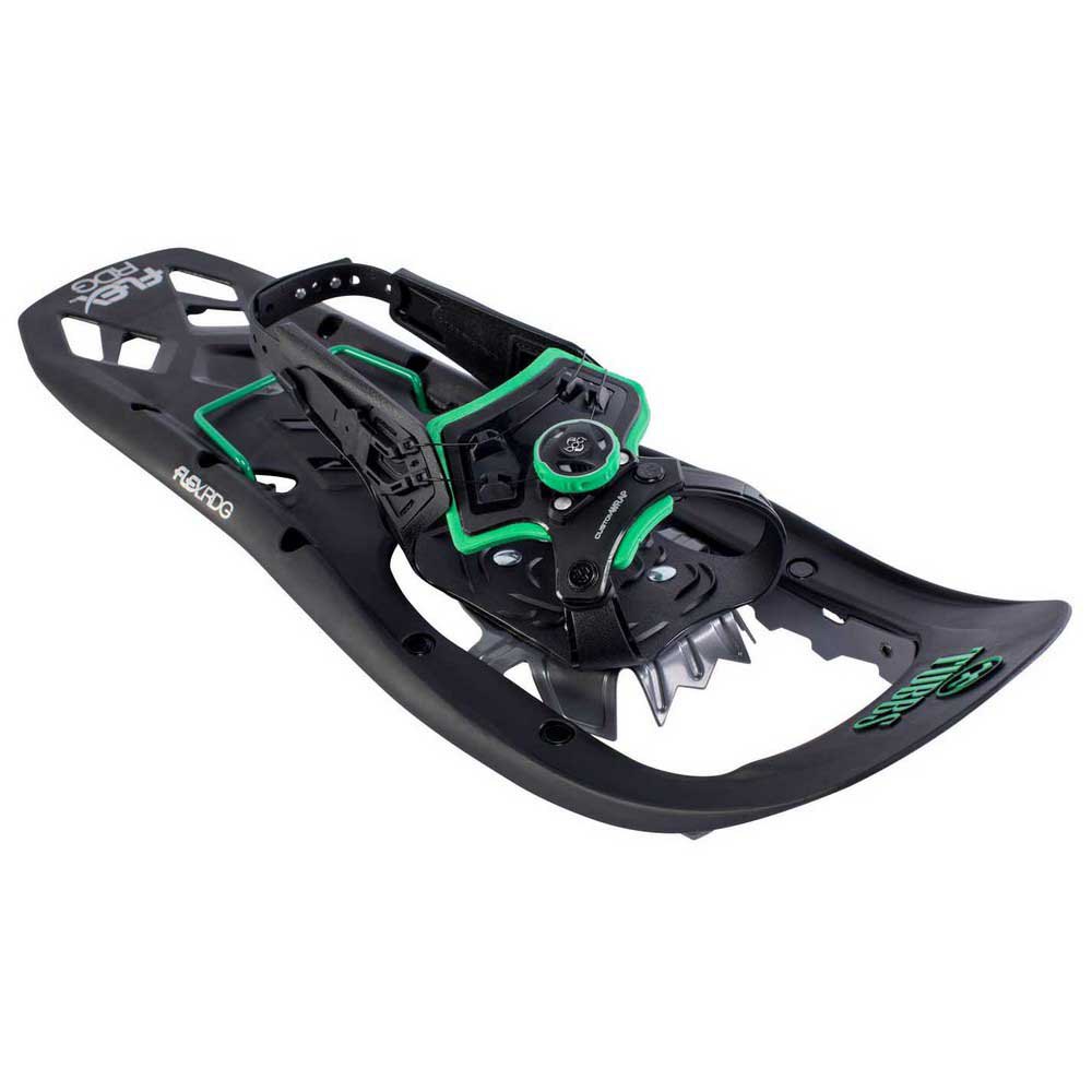 Купить Tubbs snow shoes 17C0011.1.1-24 Flex RDG Снегоступы Черный Black / Green EU 40-47 7ft.ru в интернет магазине Семь Футов