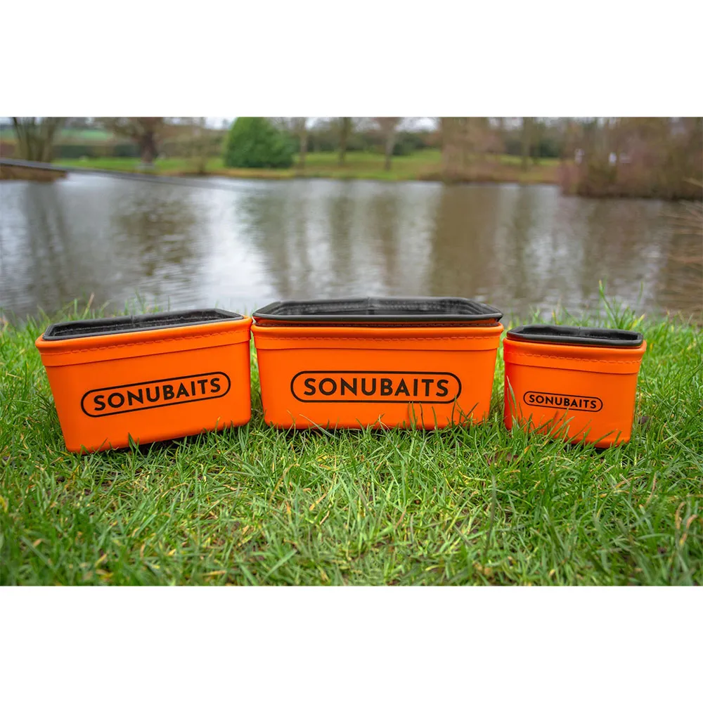 Купить Sonubaits s0950012 ящик для приманки EVA 5L Orange / Black 25x25x10 99 x 242 x 242 mm 7ft.ru в интернет магазине Семь Футов