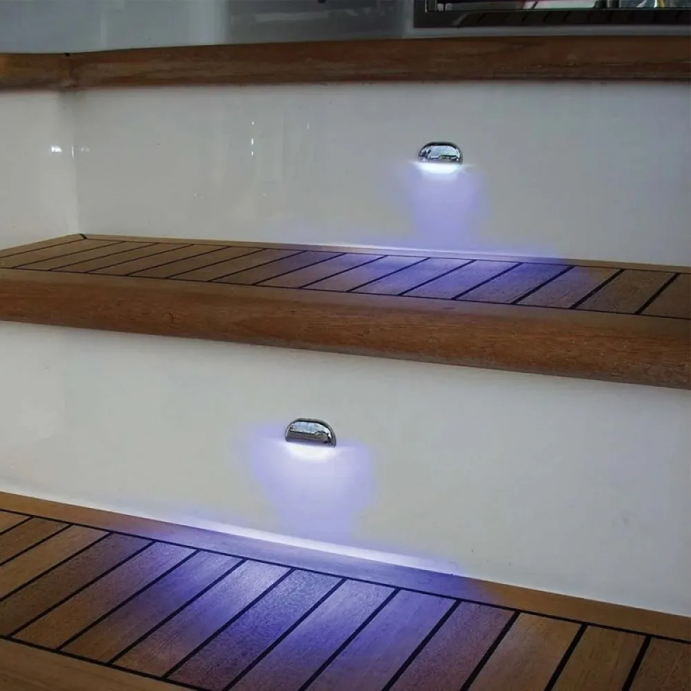 Купить Hella marine hel126551 подсветка для ступеней нержавеющая сталь Apelo Easy fit RGB 10x8x8 7ft.ru в интернет магазине Семь Футов