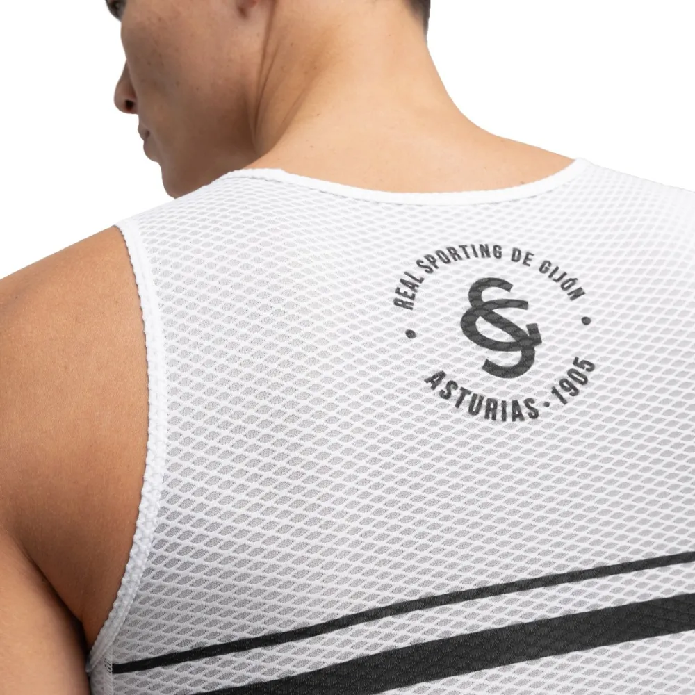 Купить Siroko SRKCLLRSGC1SCBLCAPITAN-L-XL базовый слой без рукавов SC BL Capitán Белая White / Black L-XL 7ft.ru в интернет магазине Семь Футов