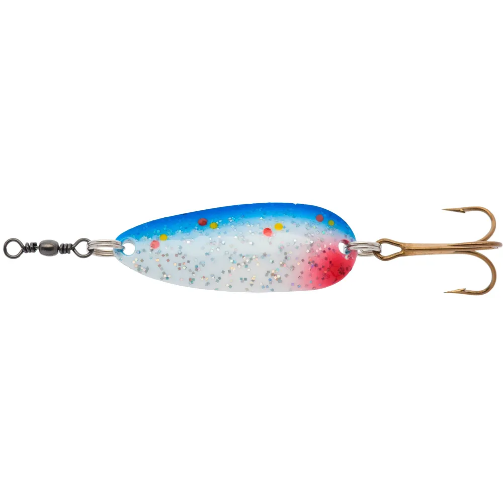 Купить Abu garcia 1204190 Ложка-приманка Jazz 10g  Silver / Blue Dot 7ft.ru в интернет магазине Семь Футов