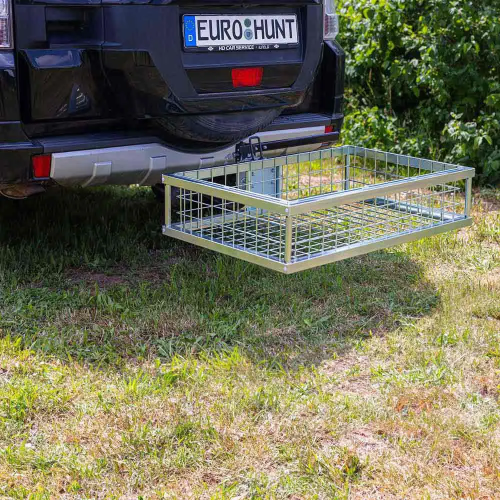 Купить Eurohunt 560629 Задний багажник  Silver 89x58.5x20 cm Охота 7ft.ru в интернет магазине Семь Футов