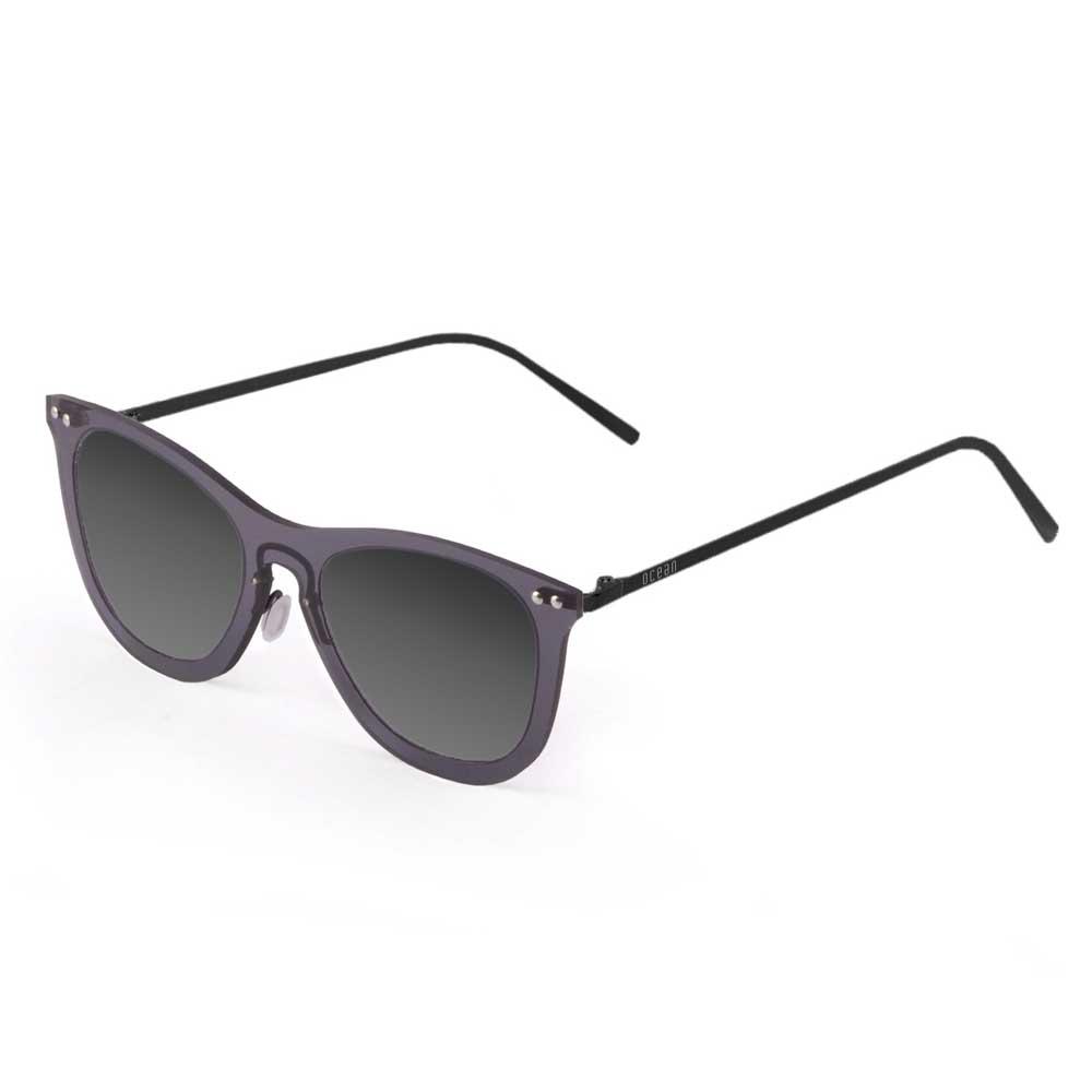 Купить Ocean sunglasses 23.17 поляризованные солнцезащитные очки Genova Transparent Gradient Smoke Transparent Black / Metal Black Temple/CAT2 7ft.ru в интернет магазине Семь Футов