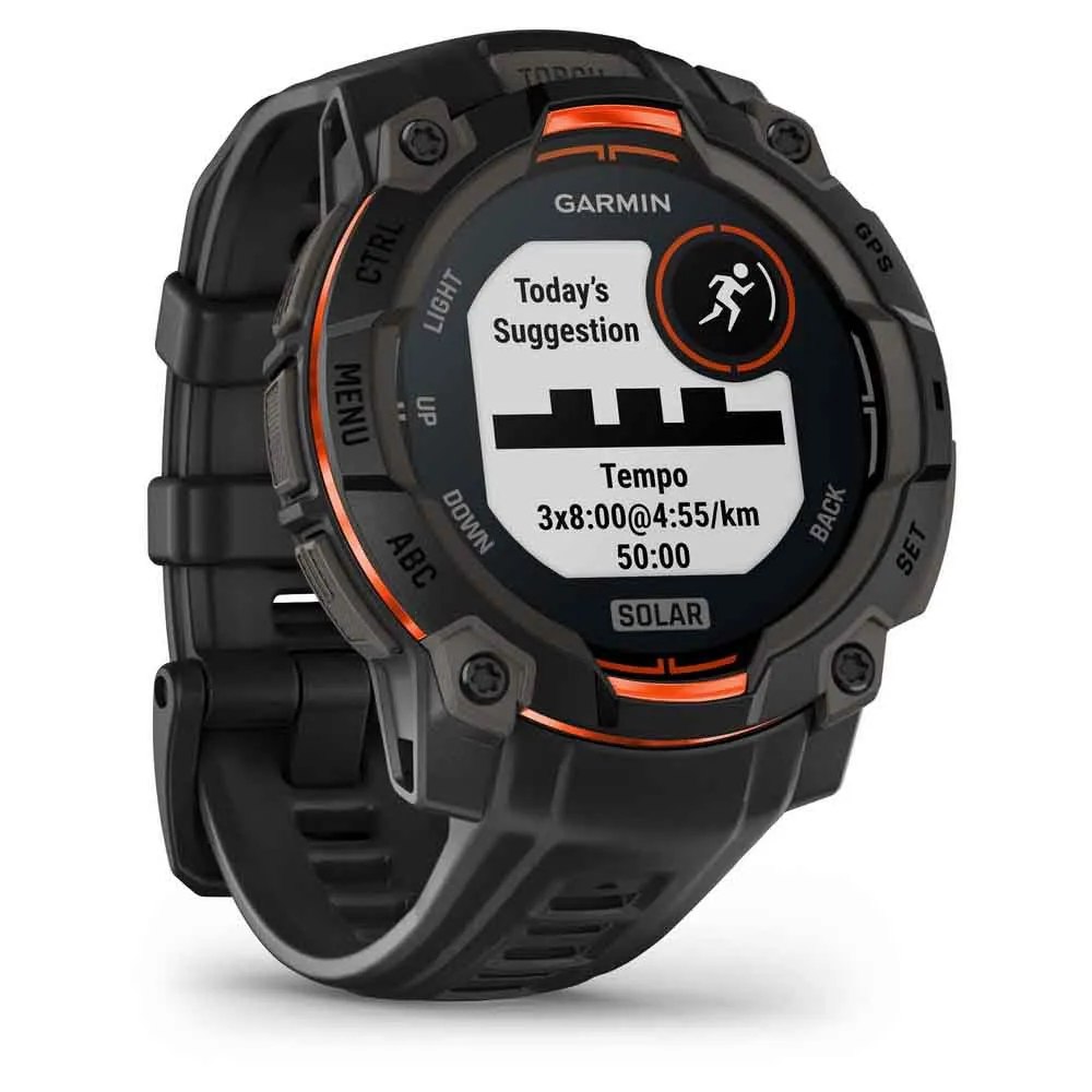 Купить Garmin 010-02934-00 Часы Instinct 3 45 mm Solar  Black / Black 7ft.ru в интернет магазине Семь Футов