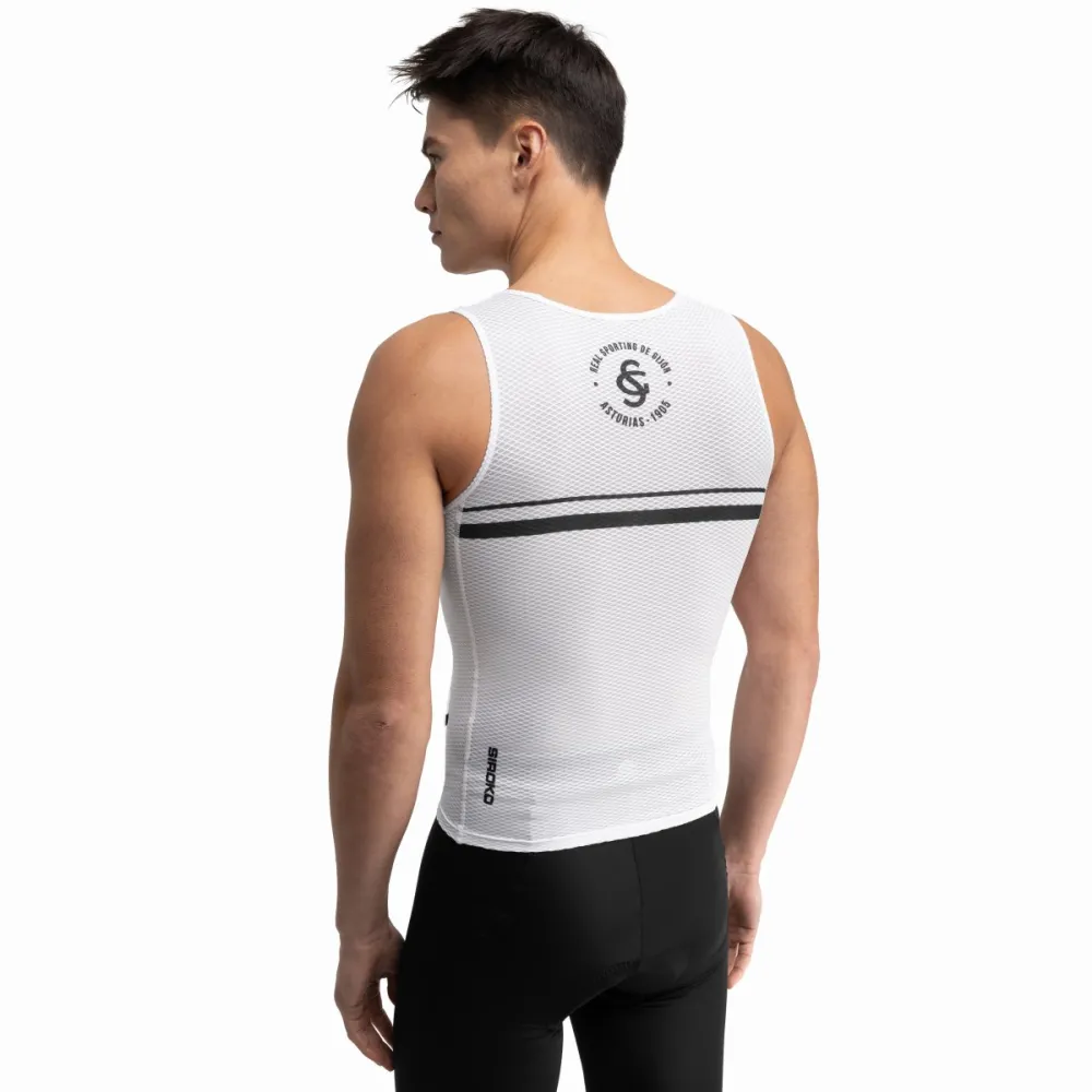 Купить Siroko SRKCLLRSGC1SCBLCAPITAN-L-XL базовый слой без рукавов SC BL Capitán Белая White / Black L-XL 7ft.ru в интернет магазине Семь Футов