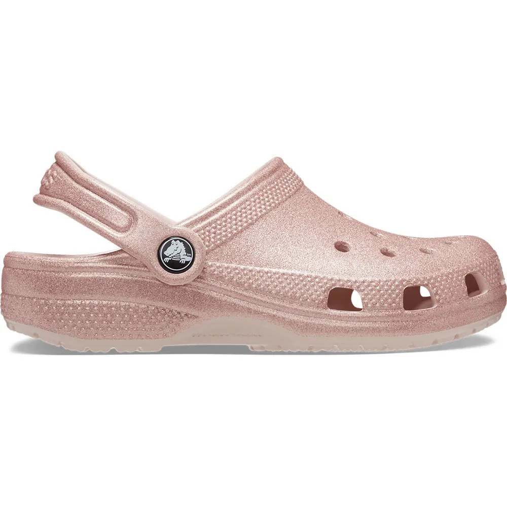 Купить Crocs 206993-6wv-j2 Деревянные башмаки Classic Glitter Quartz Glitter 35x25x15 EU 33 7ft.ru в интернет магазине Семь Футов