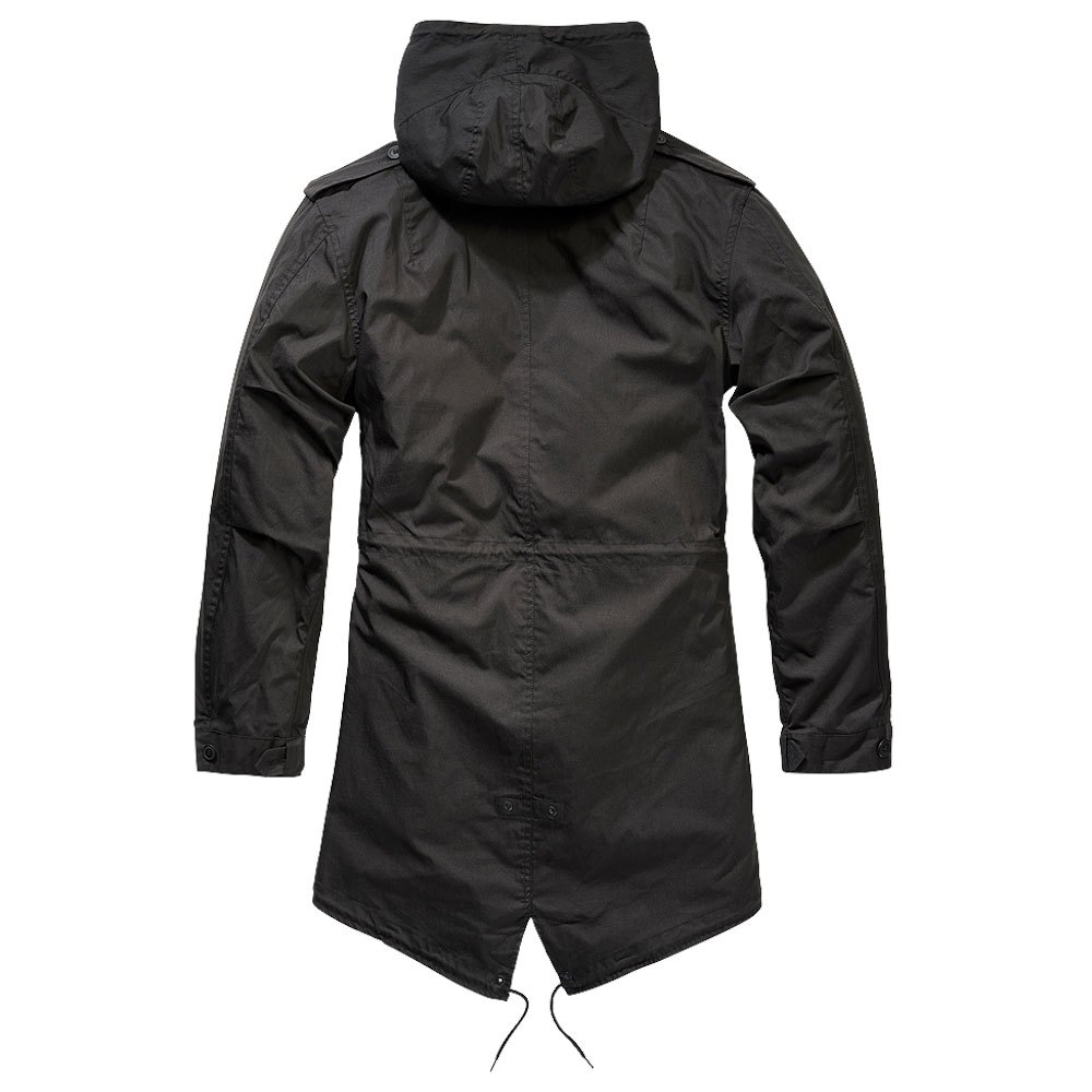 Купить Brandit 3164-2-M Пальто M51 US Черный  Black M 7ft.ru в интернет магазине Семь Футов