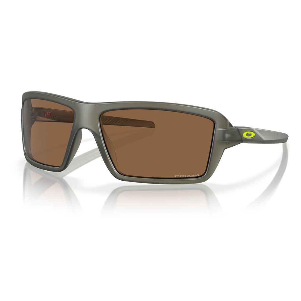 Купить Oakley OO9129-1963 Солнцезащитные очки Cables  Matte Olive Ink Prizm Bronze/CAT3 7ft.ru в интернет магазине Семь Футов