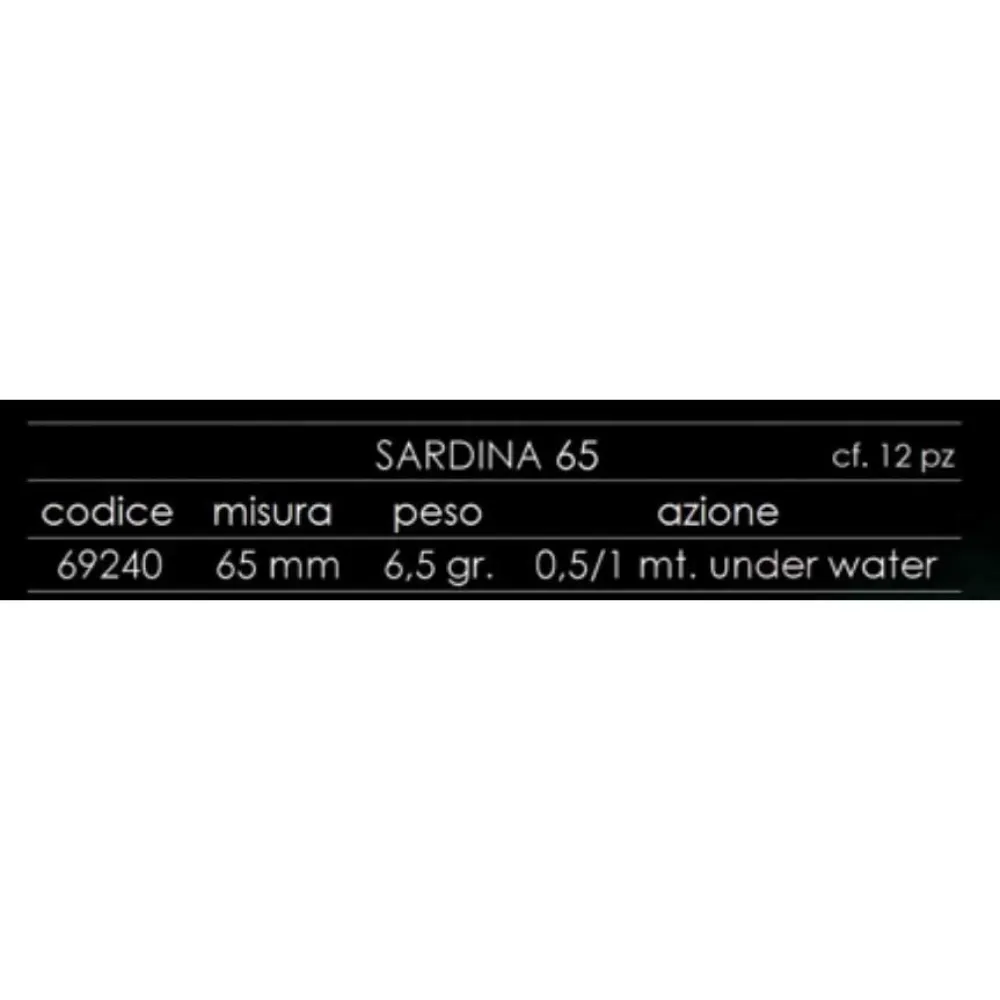 Купить Expert predator 69240w01 Minnow Sardina 6.5g 65 mm 10x7x5 7ft.ru в интернет магазине Семь Футов