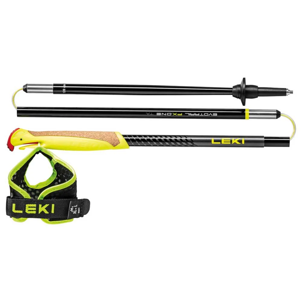 Купить Leki 65225751-125 столбы Evotrail FX One TA Желтый  Black / Neon Yellow / Dark Anthracite 125 cm 7ft.ru в интернет магазине Семь Футов