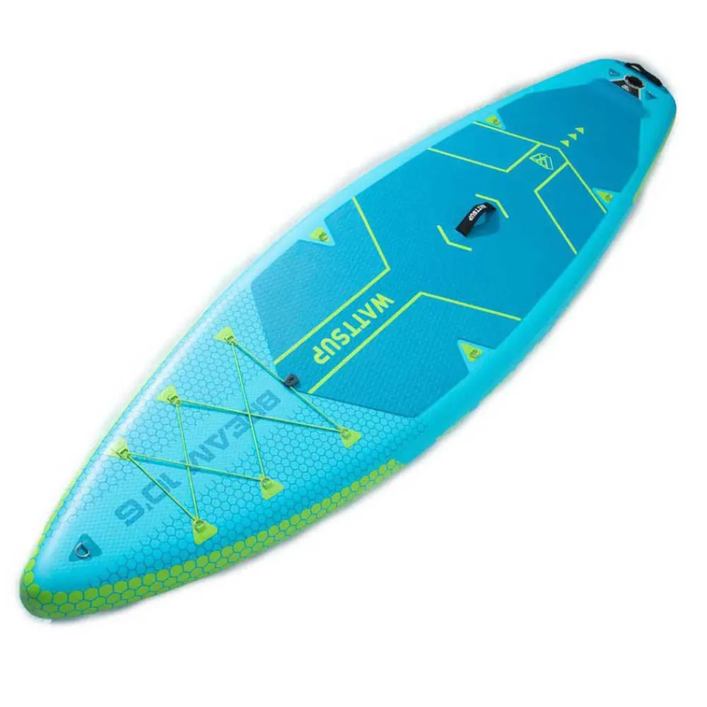 Купить Wattsup pb-wbrm106k Надувной комплект для падлбординга Bream Combo 10´6´´ Blue / Lime 97x26x46 320 cm 7ft.ru в интернет магазине Семь Футов