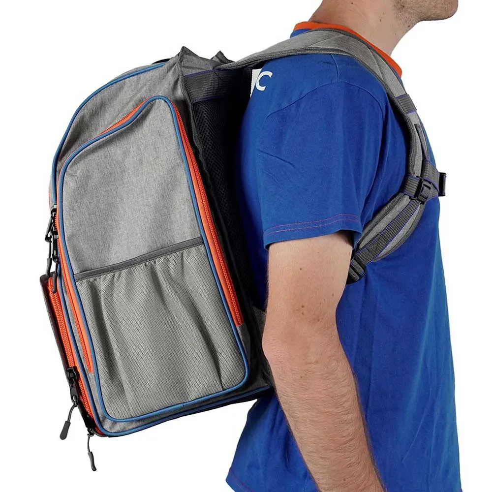 Купить Colmic bo621 Рюкзак Colorado 3700 Grey / Blue / Orange 47x47x12 47 x 47 x 23 cm 7ft.ru в интернет магазине Семь Футов