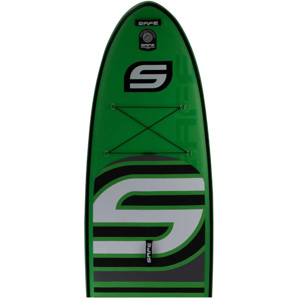Купить Safe waterman he100.004 доска для падл-серфинга Easy Ride 10´6 Green 104x54x30 320 cm 7ft.ru в интернет магазине Семь Футов
