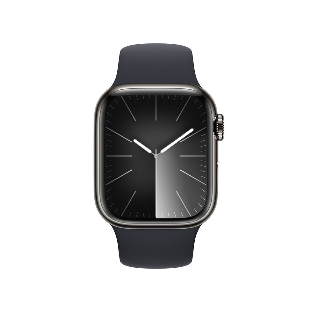 Купить Apple MRJ93QL/A Watch Series 9 GPS+Cellular Нержавеющая сталь 41 Mm Черный Graphite / Steel Midnight M-L 7ft.ru в интернет магазине Семь Футов