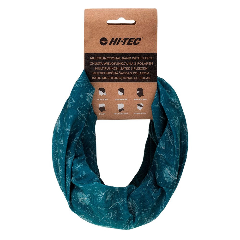 Купить HI-TEC M000143909-ONESIZE Шарф-хомут Rine Зеленый  Deep Teal Greenery / Deep Teal 7ft.ru в интернет магазине Семь Футов