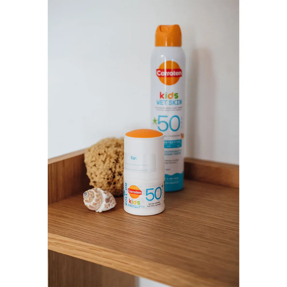 Купить Carroten 1281472 Солнцезащитный крем-роллер Roll-On KIDS Protect SPF 50+ White 10x10x5 7ft.ru в интернет магазине Семь Футов