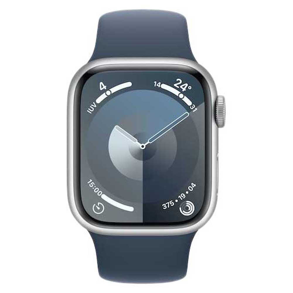 Купить Apple MRHW3QL/A Watch Series 9 GPS + Cellular 41 mm Sport Band  Silver M-L 7ft.ru в интернет магазине Семь Футов