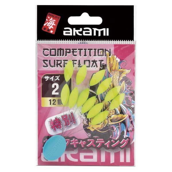 Купить Akami 064013 Competition Surf Float Пробки  Yellow 000 7ft.ru в интернет магазине Семь Футов