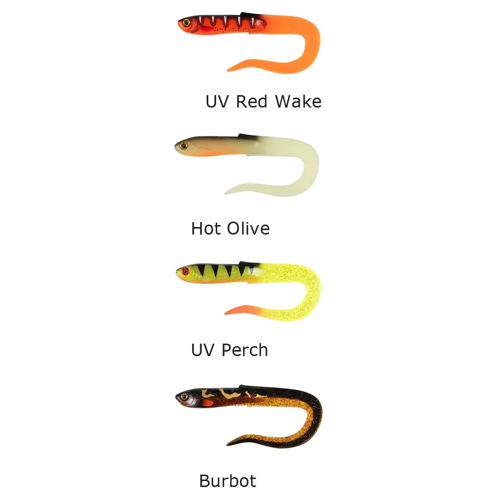 Купить Fox rage NSC261-UNIT Мягкий приманка Slick Eel 35 mm  Burbot 7ft.ru в интернет магазине Семь Футов