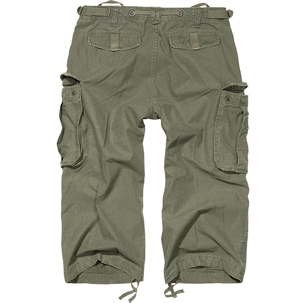 Купить Brandit 2003-1-L Брюки Industry Vintage Зеленый  Olive L 7ft.ru в интернет магазине Семь Футов