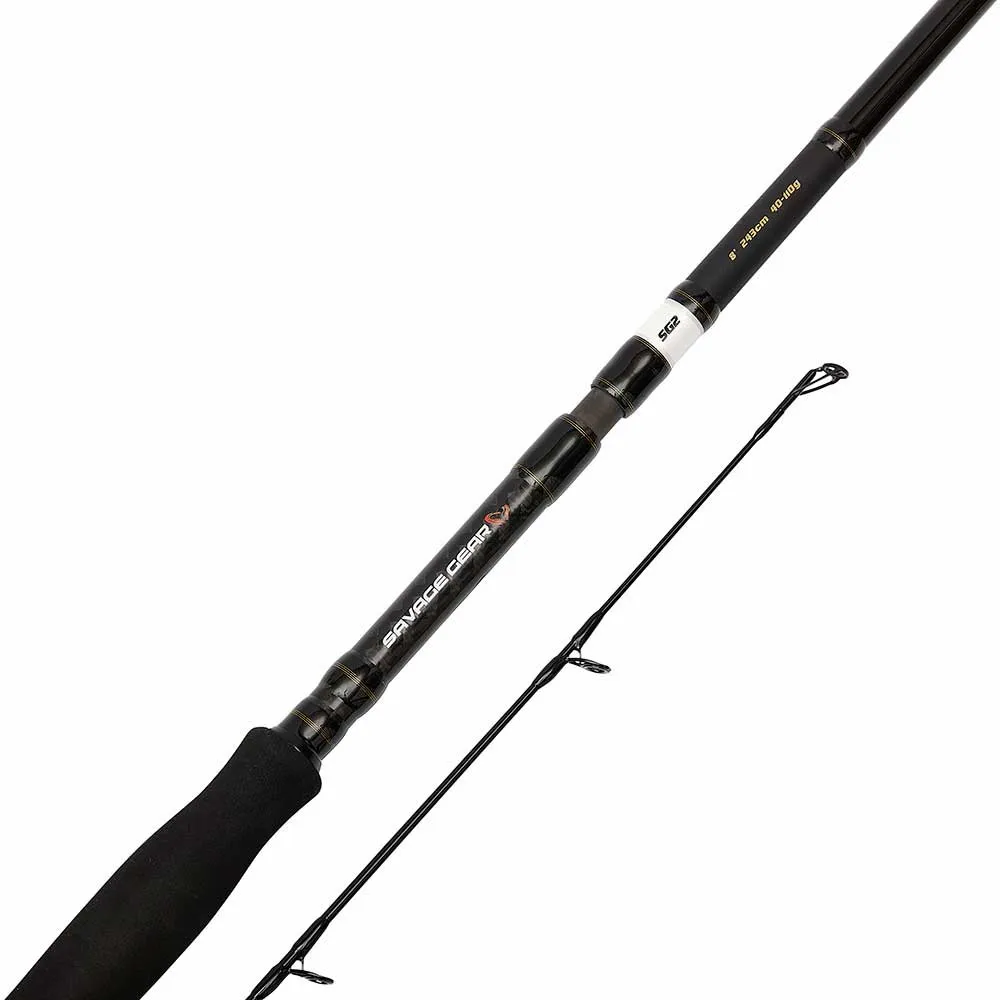 Купить Savage gear SVS75611 SG2 Power Game TR Спиннинговая Удочка Серебристый Grey / Black 2.43 m 7ft.ru в интернет магазине Семь Футов