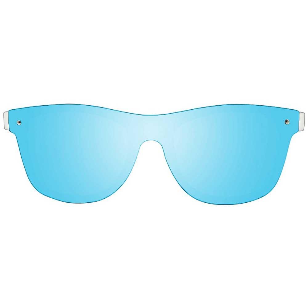 Купить Ocean sunglasses 18302.4 поляризованные солнцезащитные очки Messina Matte White Transp Revo Blue Sky Flat/CAT3 7ft.ru в интернет магазине Семь Футов