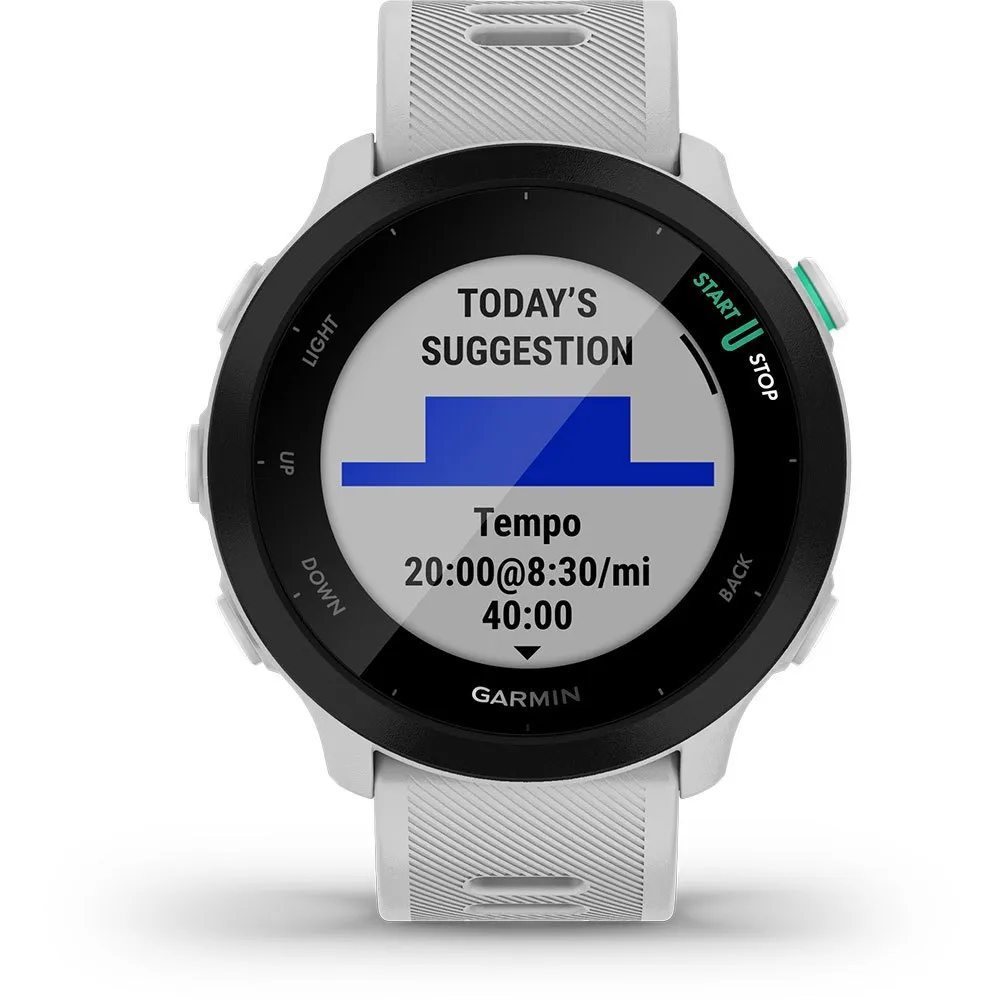 Купить Garmin R-13249686-010-02562-11 Reloj Forerunner 55 reacondicionado Серый  White 7ft.ru в интернет магазине Семь Футов