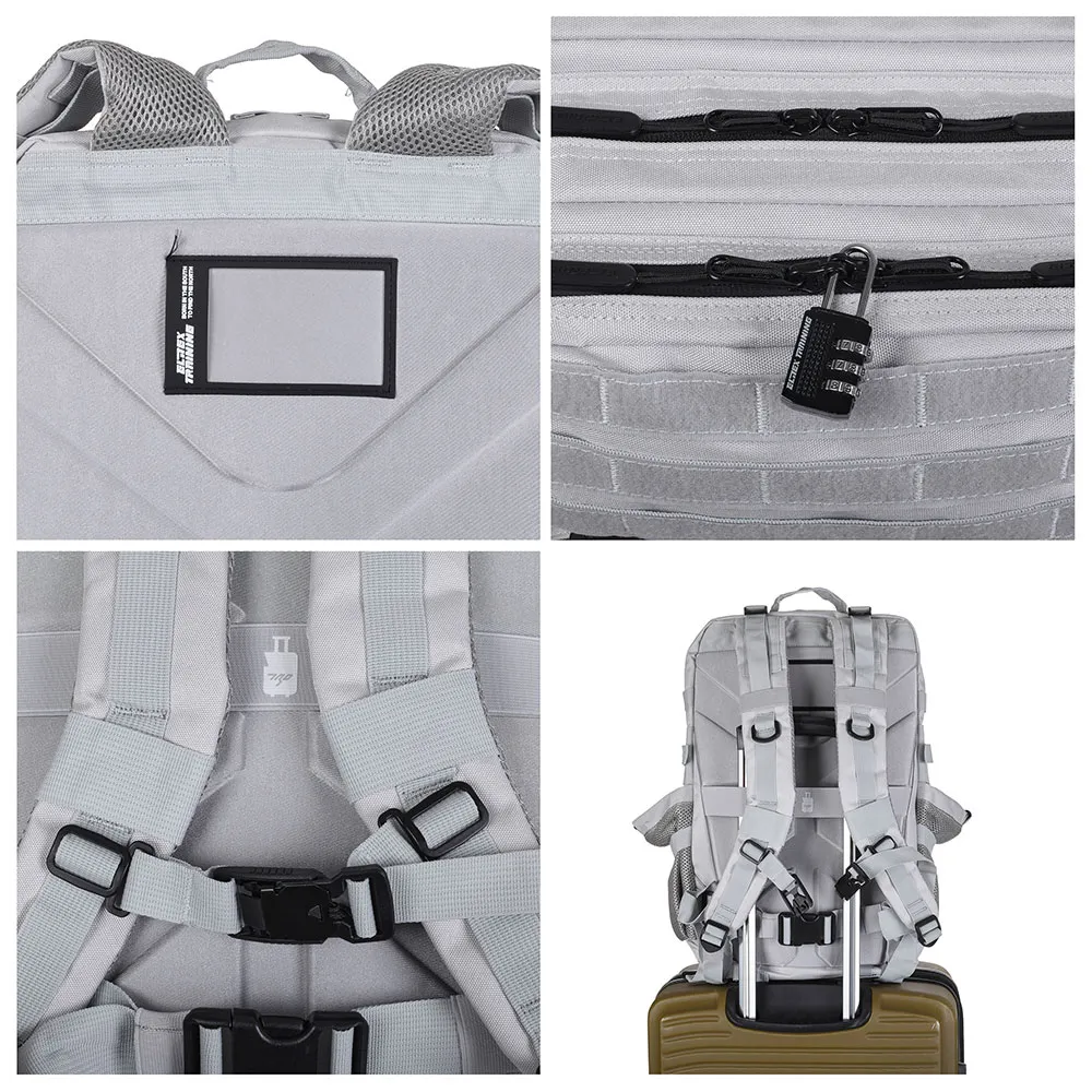 Купить Elitex training v4-45l-silver Рюкзак Tactical V1 45L 50x35x20 7ft.ru в интернет магазине Семь Футов