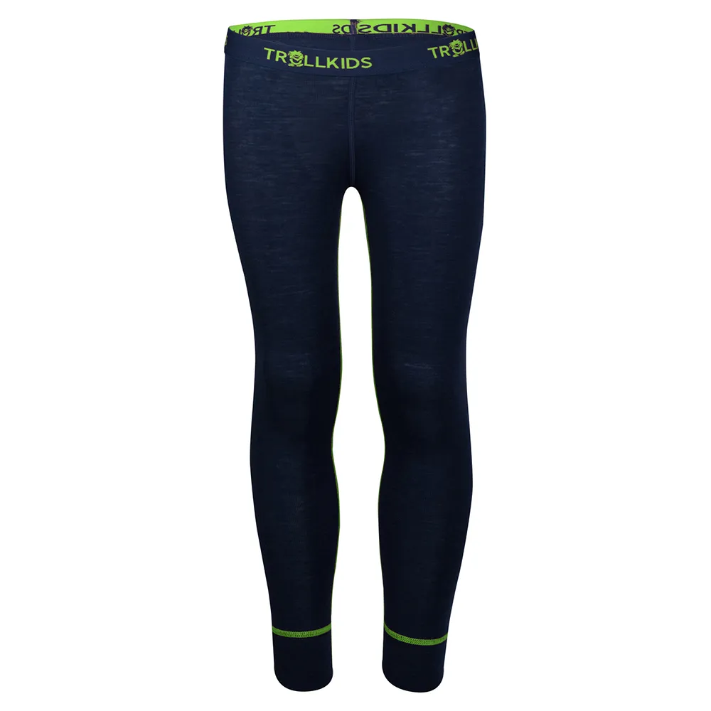 Купить Trollkids 135-100-092 Набор базовых слоев Merino Navy / Viper Green 25x15x10 92 cm 7ft.ru в интернет магазине Семь Футов