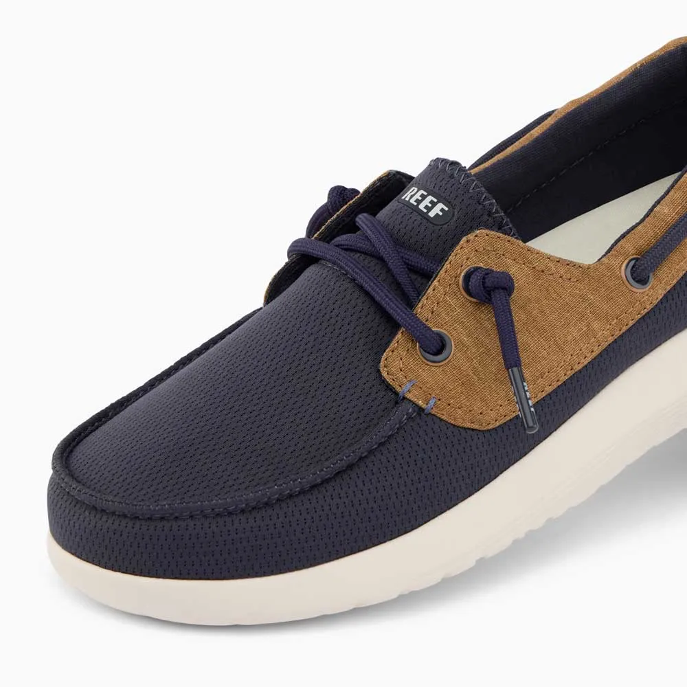 Купить Reef cj6780-navy/tan-8.5 Палубные туфли Swellsole Pier 35x25x15 EU 41 7ft.ru в интернет магазине Семь Футов
