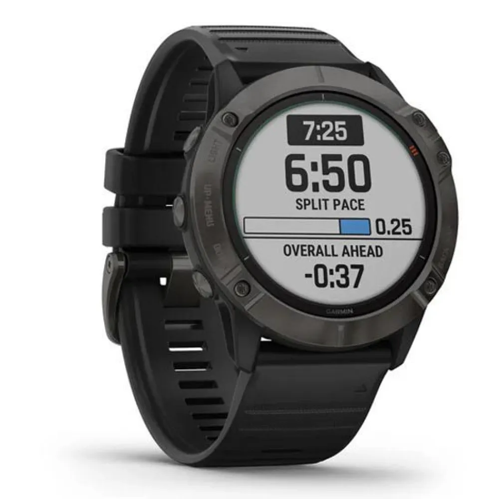 Купить Garmin R-11741851-010-02157-21 Часы Fenix 6X Pro Solar отремонтированы Черный Titanium DLC / Black 7ft.ru в интернет магазине Семь Футов