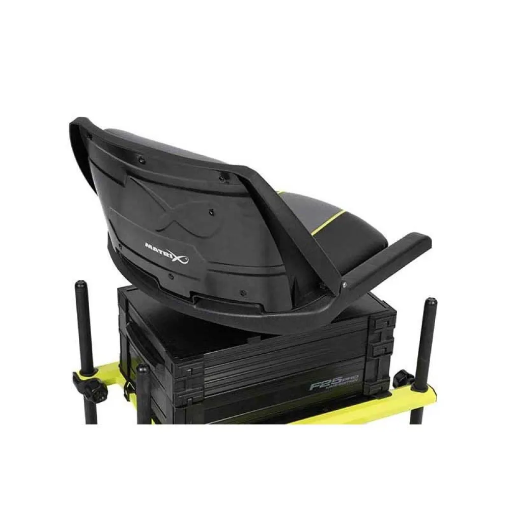 Купить Matrix fishing gmb201 рыболовный ящик с сиденьем F25 Pro Seat Lime 100x80x40 7ft.ru в интернет магазине Семь Футов