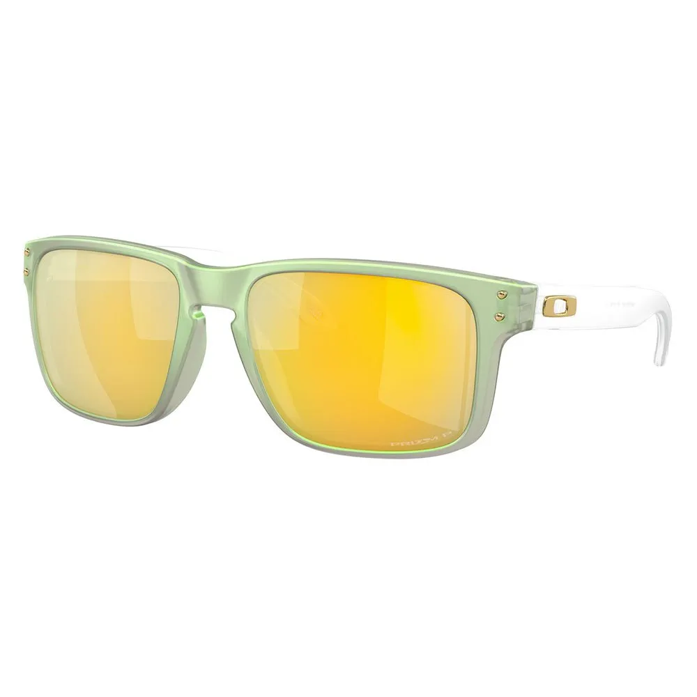 Купить Oakley OO9102-Y055 поляризованные солнцезащитные очки Holbrook Золотистый Dark Jade Opaline Prizm 24K Polarized/CAT3 7ft.ru в интернет магазине Семь Футов