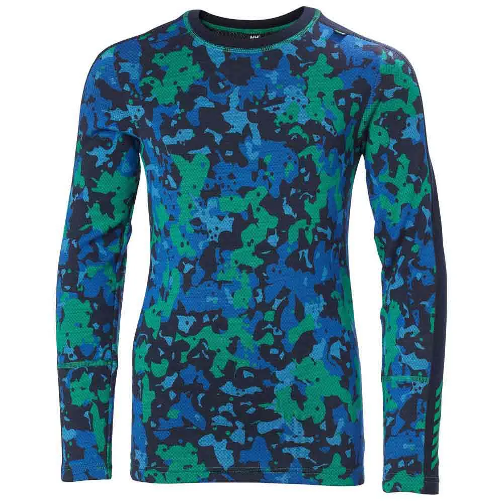 Купить Helly hansen 48179_499-164 Набор базовых слоев Graphic Lifa Merino Youth Green 60x40x40 13-14 Years 7ft.ru в интернет магазине Семь Футов