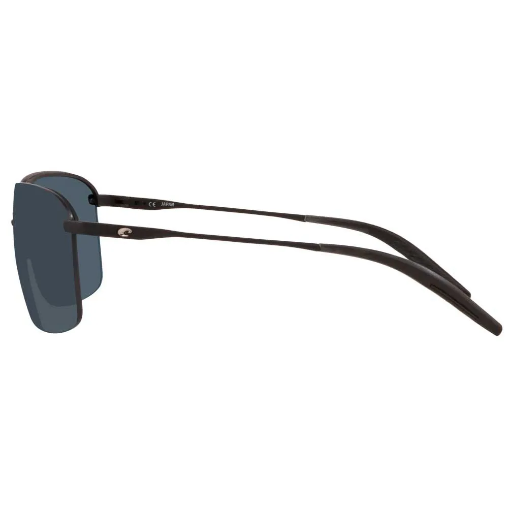 Купить Costa 06s6008-60080162 поляризованные солнцезащитные очки Skimmer Matte Black 25x12x10 Gray 580P/CAT3 7ft.ru в интернет магазине Семь Футов