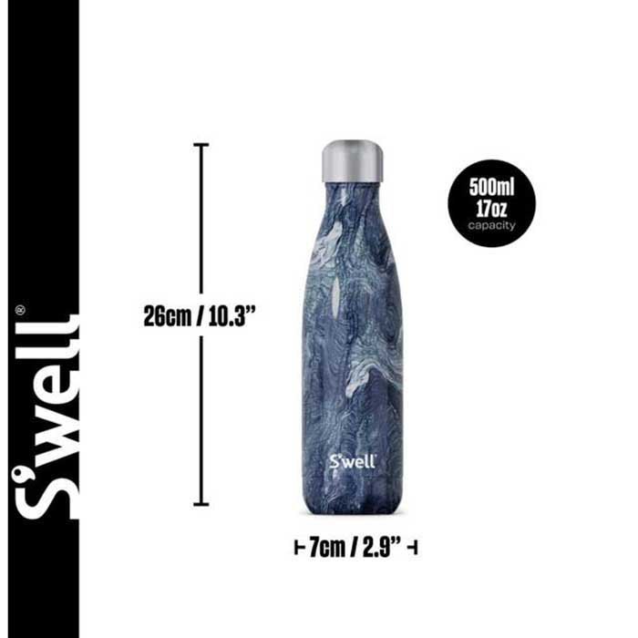 Купить Swell 10017-H20-60740EU Azurite Marble 500ml Термос Бесцветный Navy 7ft.ru в интернет магазине Семь Футов