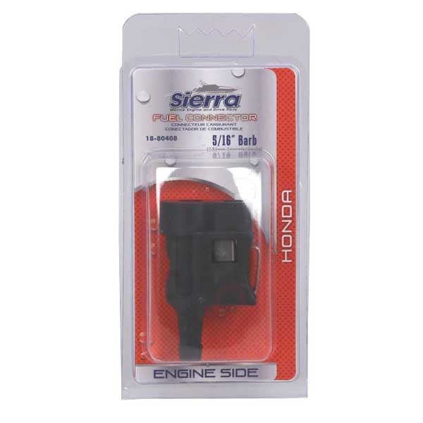 Купить Sierra SIE18-80408 18-80408 Бензиновый разъем двигателей Honda Серебристый Black 8 mm 7ft.ru в интернет магазине Семь Футов