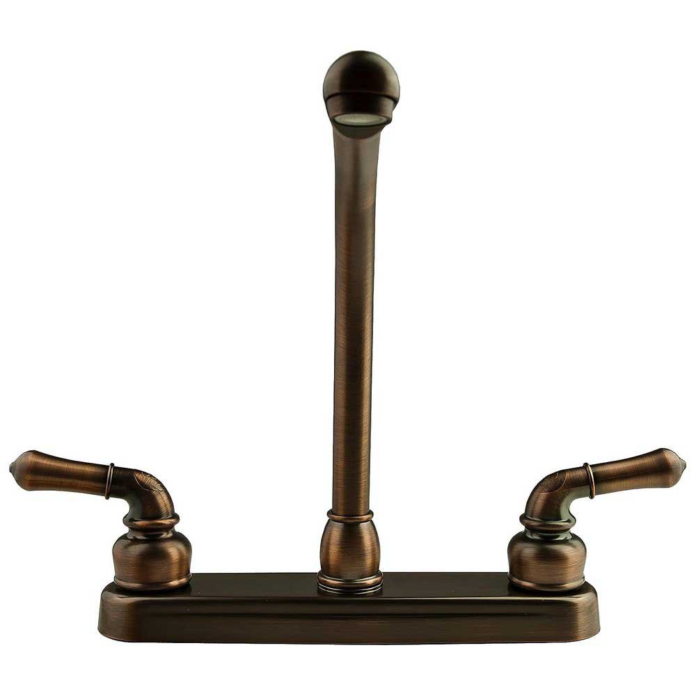 Купить Dura faucet 621-DFPK210CORB Classic Hi-Rise Кухонный водопроводный кран Золотистый Oil Rub Bronze 25.4 cm 7ft.ru в интернет магазине Семь Футов