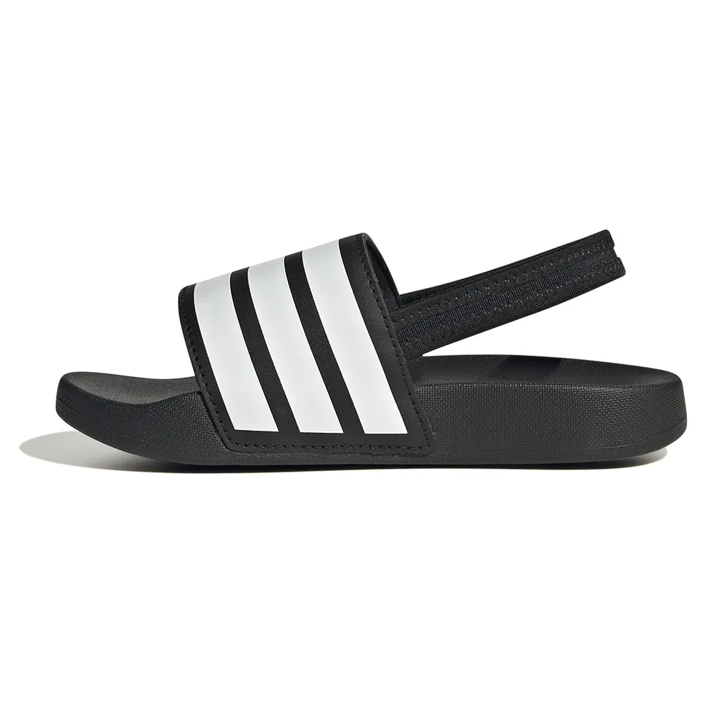Купить adidas jr5328/32 Детские шлёпанцы для бассейна Adilette Estrap Core Black / Cloud White / Core Black 32x20x10 EU 32 7ft.ru в интернет магазине Семь Футов