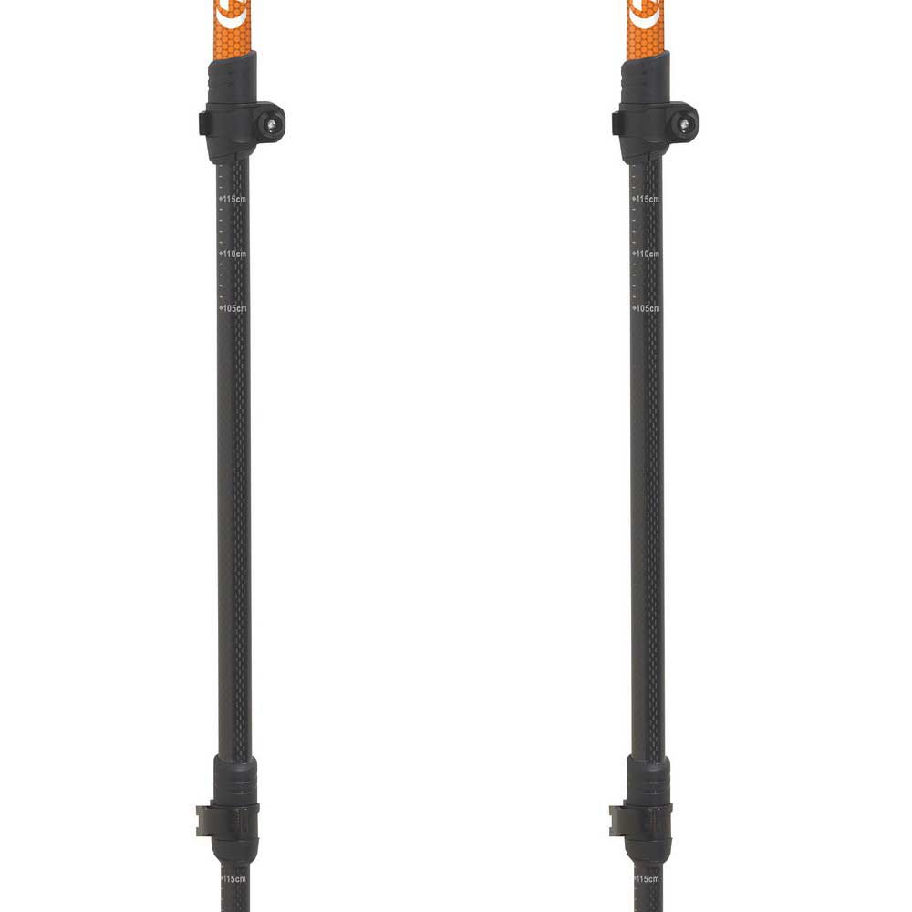 Купить Tsl outdoor PFBHC3C Hiking C3 Cross Поляки Черный  Black / Orange 63-135 cm 7ft.ru в интернет магазине Семь Футов