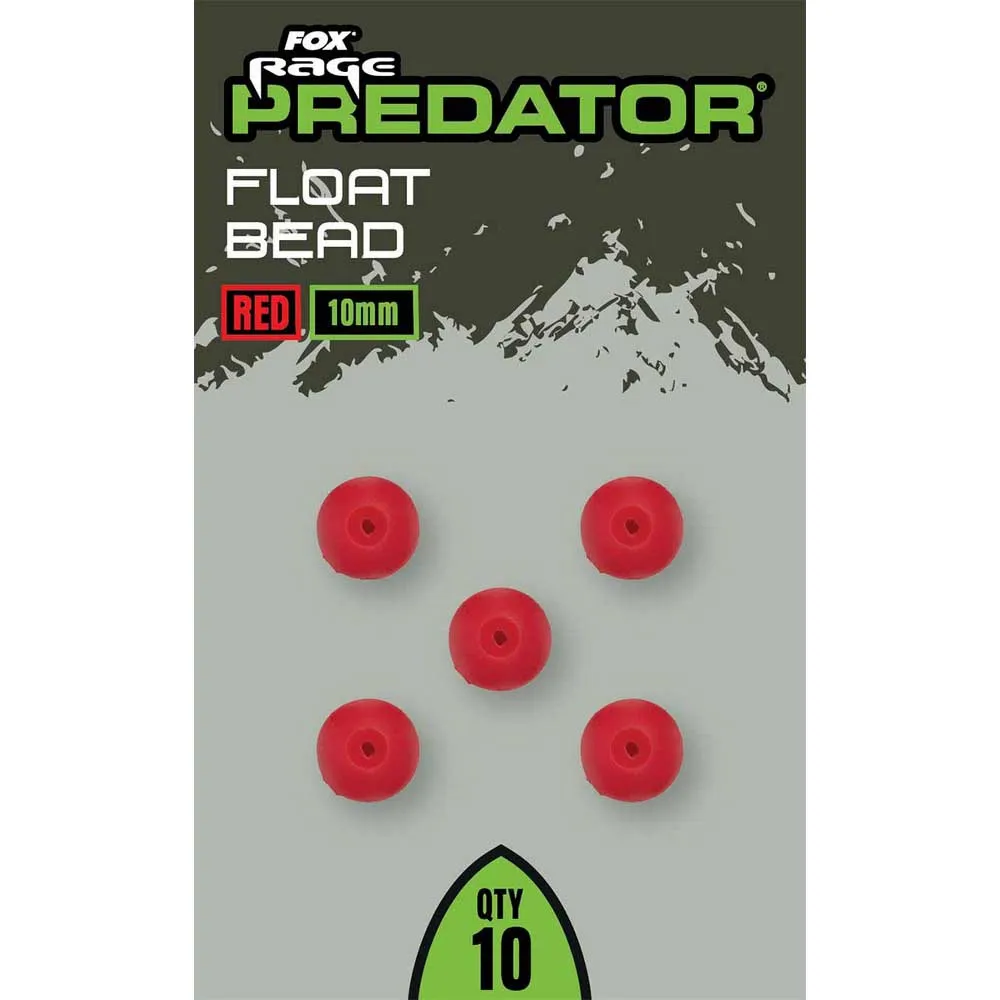 Купить Fox rage FAC122-UNIT жемчуг Predator Red Float  Red 10 mm 7ft.ru в интернет магазине Семь Футов